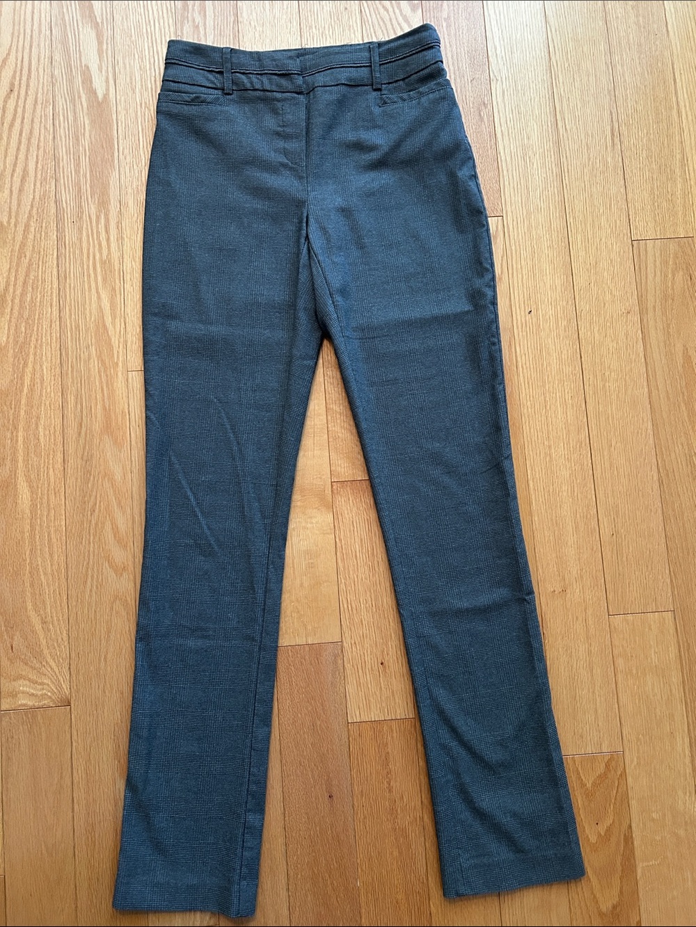 Reitmans Straight Leg Pants in Charcoal Gray
